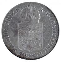 Ausztria 1849A 6kr Ag T:2- patina Austria 1849A 6 Kreuzer Ag C:VF patina Krause KM#2200