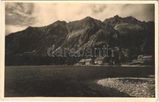 Tátra, Magas-Tátra, Vysoké Tatry; Popradské pleso / Popper See / Poprádi-tó / lake (EK)