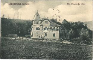 1928 Oláhszentgyörgy, Sangeorgiul Roman, Sangeorz-Bai; Vila Porumbita / villa