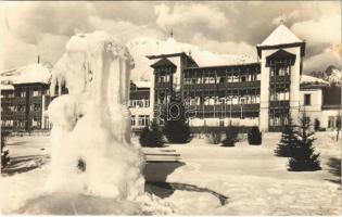 1953 Újtátrafüred, Neu-Schmecks, Novy Smokovec (Magas Tátra, Vysoké Tatry); télen / winter