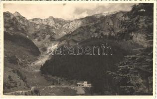 Bélai-havasok, Bélai-Tátra, Belianske Tatry (Tátra, Magas-Tátra, Vysoké Tatry); menedékház / Chata protez Belanské Alpy / Edelweisshütte Belaer Kalkalpen / chalet. photo