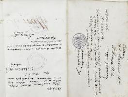 1912-1913 Pozsonyi Magyar Királyi Bábaképző Intézet oklevele bábamesterség szabad gyakorlására, &quo...