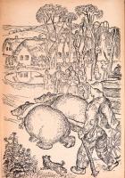 A szegényember igaza. Magyar népmesék. Válogatta: Paku Imre. Szabó Vladimir 12 rajzával. Bp.,én.,Sar...