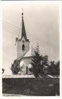 Huszt, Chust, Khust; Református templom. Szuhay István kiadása / Calvinist church