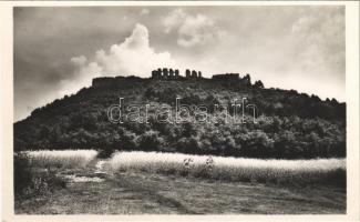 Huszt, Chust, Khust; várrom. Ifj. Szuhay István kiadása / castle ruins