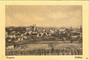 1939 Ungvár, Uzshorod, Uzhhorod, Uzhorod; látkép / general view (EK)