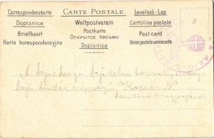 Romantic couple, lady art postcard. Serie 791. Nr. 4. litho