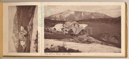 Rax. Erinnerung an de Rax 2009 m 12 Postkarten und Miniaturen - postcard booklet with 12 postcards m...