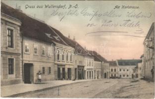 Wullersdorf, Abt. Karlstrasse / street, shops