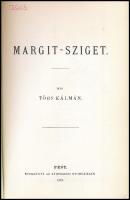 Törs Kálmán: Margit-sziget. 1872-es reprint kiadása. Bp., 1986, Múzsák. Kiadói papírkötés, volt köny...