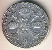 Ausztria/olasz verdejel 1799M Kronenthaler T:3 fny