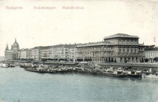 Budapest V. Rudolf rakpart