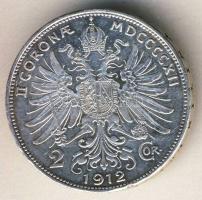 Ausztria 1912. 2K Ag T:2