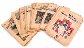 1926 Magyar Ifjúsági Vöröskereszt c. folyóirat 20 db száma. Vegyes állapotban