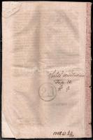 1748. Mária Terézia rendelete a hadsereg toborzási és elszállásolási szabályzatáról. Rendelet és a k...