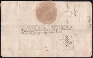 1749 Grassalkovich Antal (1694-1771) személynök, a Magyar Kamara elnökének levele Balogh Ferencnek, ...