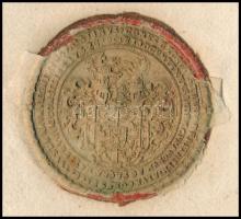 VÉDETT! 1613 Thurzó György gróf (1567-1616) nádor adományozólevele rokona, Thurzó Szaniszló szepesi ...