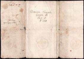 VÉDETT! 1613 Thurzó György gróf (1567-1616) nádor adományozólevele rokona, Thurzó Szaniszló szepesi ...