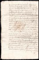 VÉDETT / NO EXPORT 1631 II. Ferdinánd határjáró oklevele Deáki (ma: Diakovce, SK) határairól, Thurzó...