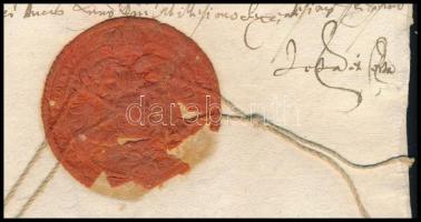 VÉDETT / NO EXPORT 1631 II. Ferdinánd határjáró oklevele Deáki (ma: Diakovce, SK) határairól, Thurzó...