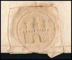 VÉDETT NO EXPORT 1730 A pozsonyi városbíró levele Esterházy József (1682-1748) tanácsos, komáromi fő...