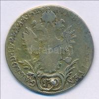 1824E 20kr Ag "I. Ferenc" (6,43g) T:3 lyuktömött
Hungary 1824E 20 Kreuzer Ag "Franz ...