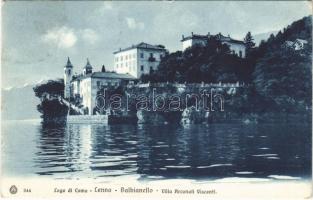 1912 Lenno, Balbianello, Villa Arconati Visconti. Lago di Como / villa (EK)