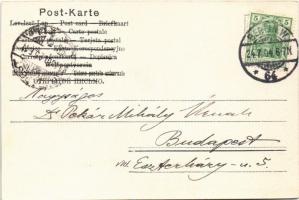 1904 Berlin, Reichstagsgebäude. L. Saalfeld / parliament