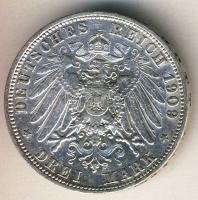 Német Birodalom/Császárság/Poroszország 1909. 3M Ag T:2- kis ph