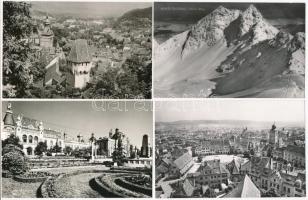 23 db MODERN használatlan román város képeslap / 23 modern unused Romanian postcards