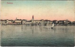 Porec, Parenzo (Istria); general view, port (fl)