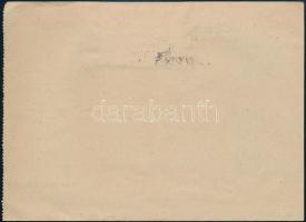 1948 Budapesti kéményseprő számla számlailleték bélyegekkel