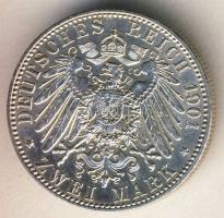 Német Birodalom/Császárság/Poroszország 1901. 2M Ag "1701-1901" T:2