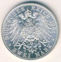 Német Birodalom/Császárság/Poroszország 1901. 2M Ag "1701-1901" T:1/2+