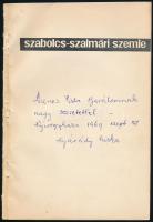 Nyárady Mihály: A nagykállóiak "kállai kettős" tánca. Különlenyomat a Szabolcs-Szatmári Sz...