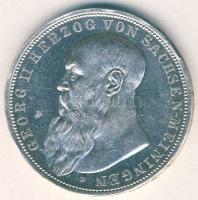 Német Birodalom/Császárság/Szászország Meiningen 1908. 3M Ag T:1/2 pici ph