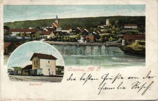 Litschau with railway-station