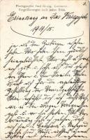 1914 Kriegsweihnacht / WWI Imperial German Navy (Kaiserliche Marine), mariners on Christmas Eve. Pau...