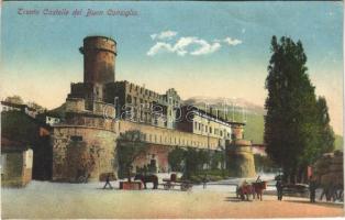 1917 Trento, Trient (Südtirol); Castelle del Buon Consiglio / castle (r)