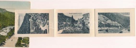 1913 Herkulesfürdő, Baile Herculane; leporellólap / leporellocard
