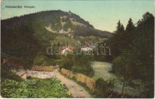 1910 Vihnye, Vihnyefürdő, Kúpele Vyhnye; Miklós-kilátó. Joerges kiadása / lookout tower, general view (EK)