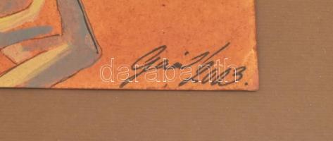 Gaál József (1960-): Holdaskönyv, 2003, rajz 
Weöres Sándor-Pásztor Béla könyvéhez. Akvarell, tus, ...