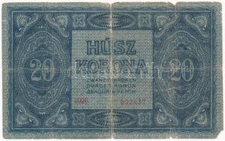 1919. július 15. 20K T:III-,IV Adamo K19