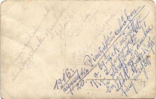 1916 Chepeli, Pieníaki-Czepiele; orosz front, osztrák-magyar katonák csoportképe / Russian front, K....