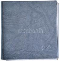 ~1760-1944. 131-db-os vegyes magyar fémpénz gyűjtemény (krajcárok, fillérek, pengők) műbőr borítású ...