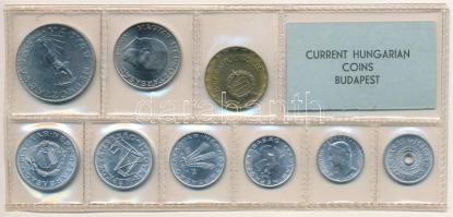 1978. 2f-10Ft (9xklf) érmés forgalmi sor fóliatokban T:1