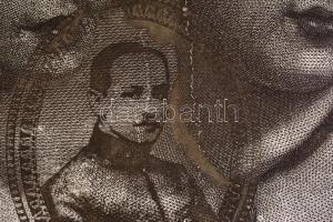 Tassy Béla (1942-): Minna, Anna...... Színes rézkarc, papír, jelzett, számozott (3/50), 58x39,5 cm