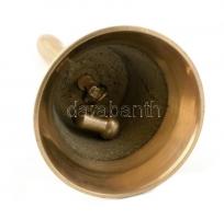 Réz asztali csengő. 12 cm