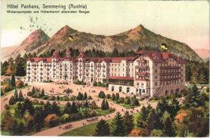 1912 Semmering, Hotel Panhans. Wintersportplatz und Höhenkurort allerersten Ranges / hotel, winter sport place and high altitude health resort. A. Trüb & Cie.