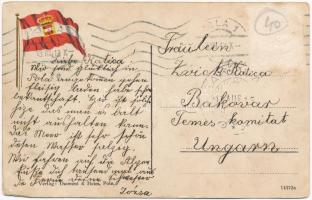 1913 SMS Radetzky az Osztrák-Magyar Haditengerészet Radetzky-osztályú pre-dreadnought csatahajója / ...